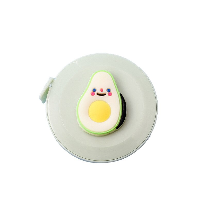 12PCs Stationery Cartoon Tape Measure Cute 1.5M Feet Double Size Measuring Scale Measurements Tape Measure Set