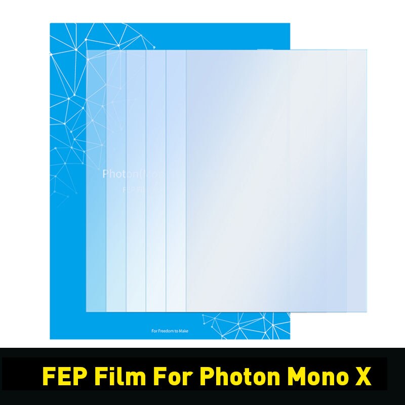 FEP Film Für Photon Mono X Harz 3D Drucker Teil 200*140/240*165/280*200mm SLA/LCD FEP Blätter 0,15mm FEP Film Für 8,9 zoll Lcd