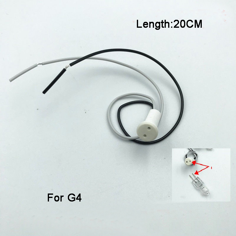 Basis G4 G9 G10 GU5.3 MR16 MR11-fitting voor lichtlamp: Beige