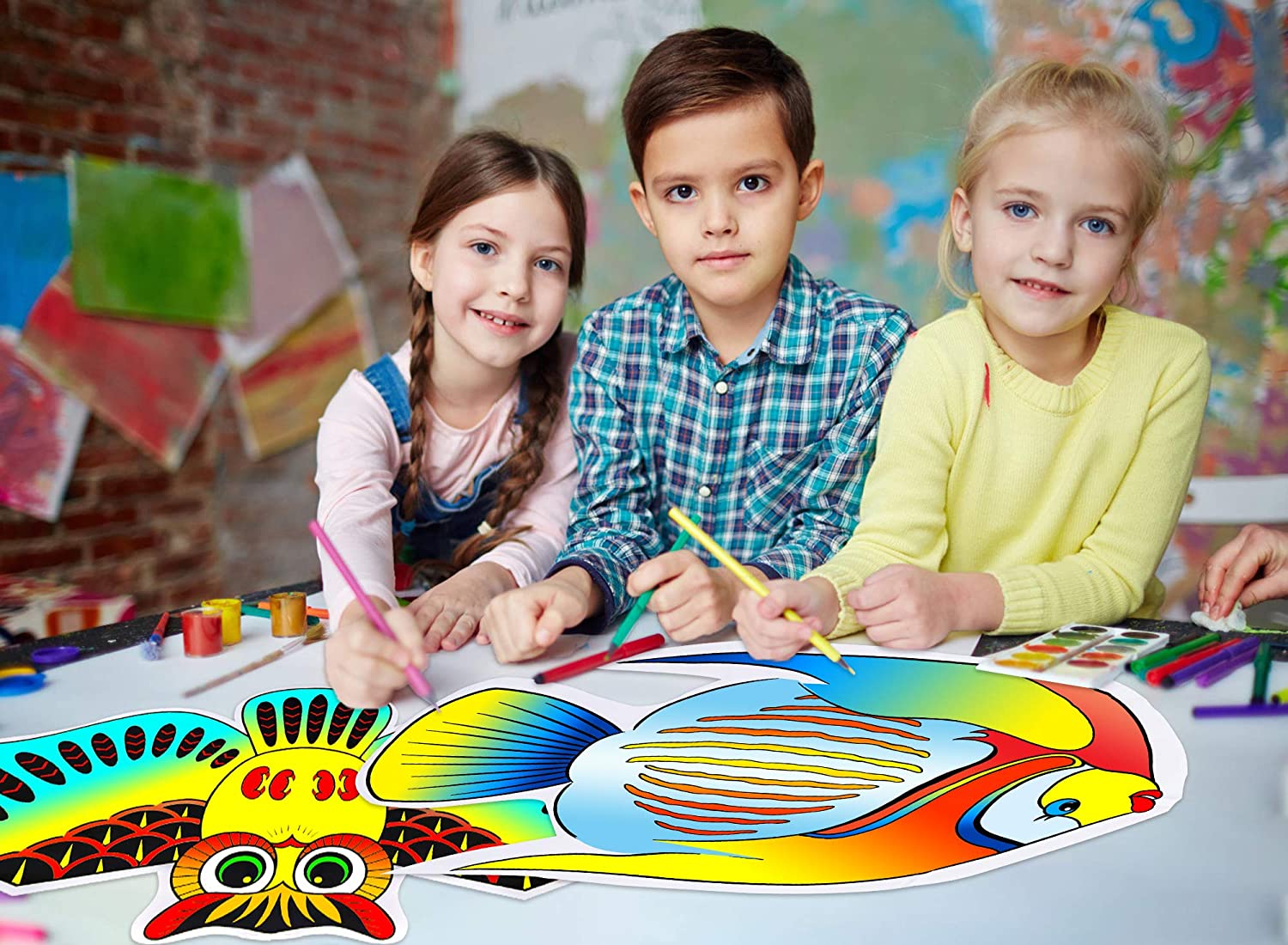 Outdoor Fun Sports DIY Kite With Flying Tools Good Flying For Kids Factory Outlet