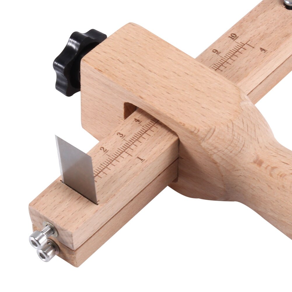 Verstelbare Riem Lederen Cutter Band Tool Craft Cutting Hand Houten Diy Duurzaam Maken C66