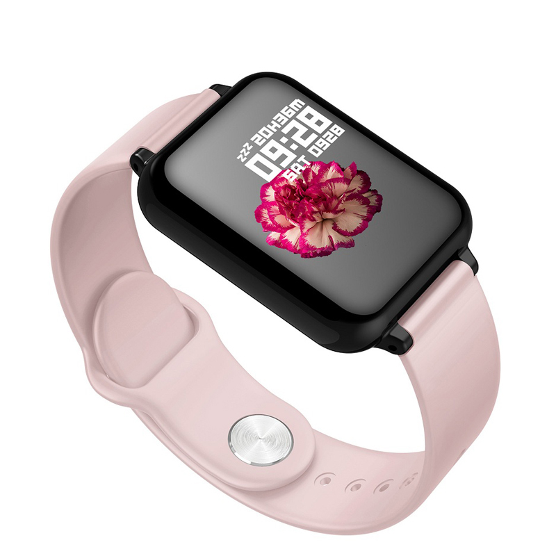 Honor-Reloj Inteligente B57 para Mujer, accesorio de pulsera compatible con sistema Android, compatible con Honor Magic, Akilli Saat Orology: Pink