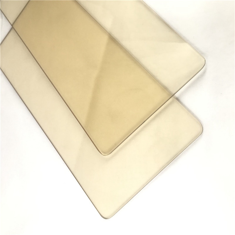 50 x 80mm keramiske mikrokrystallinske transparente glasplader mikrobølgeovn plade komfur pejs panel ildfast glas