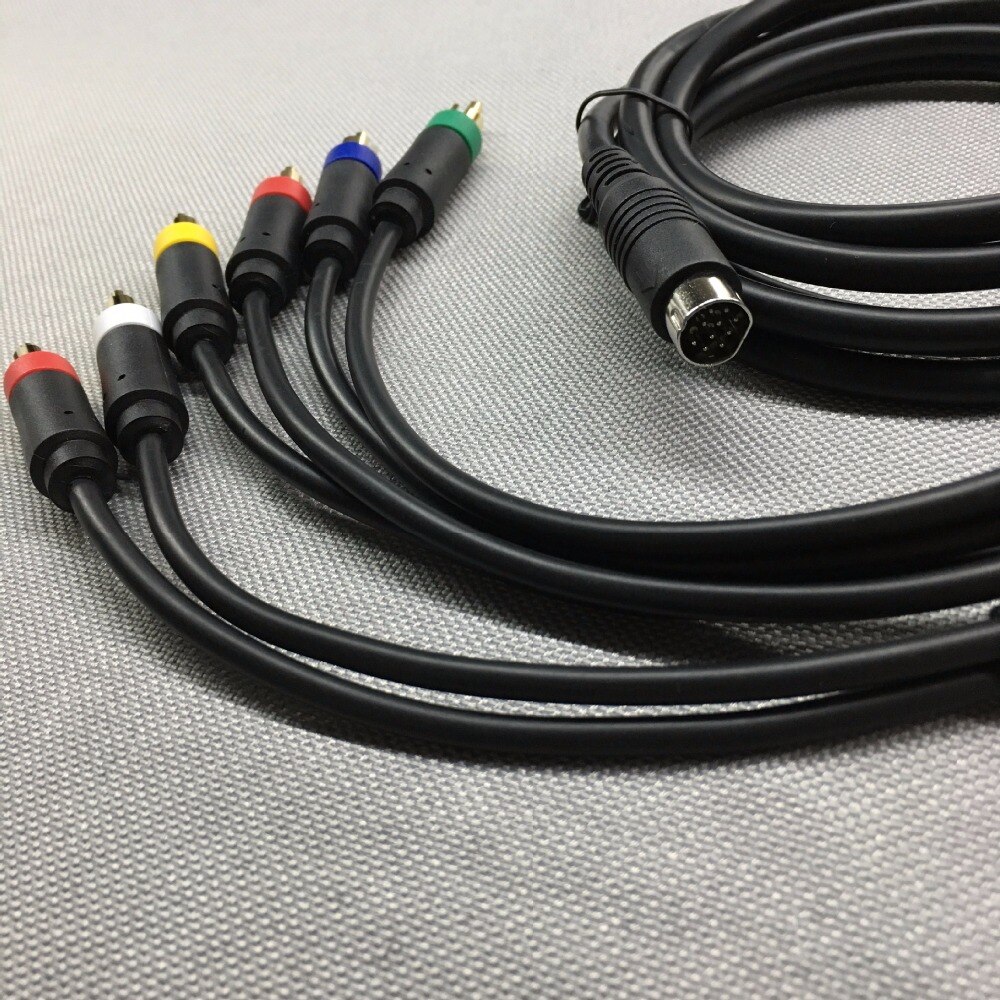 BUKIM RGB/RGBS RCA Kabel Voor Sega Saturn Voor Sony PVM BVM NEC XM UPSCALER BNC Niet Component