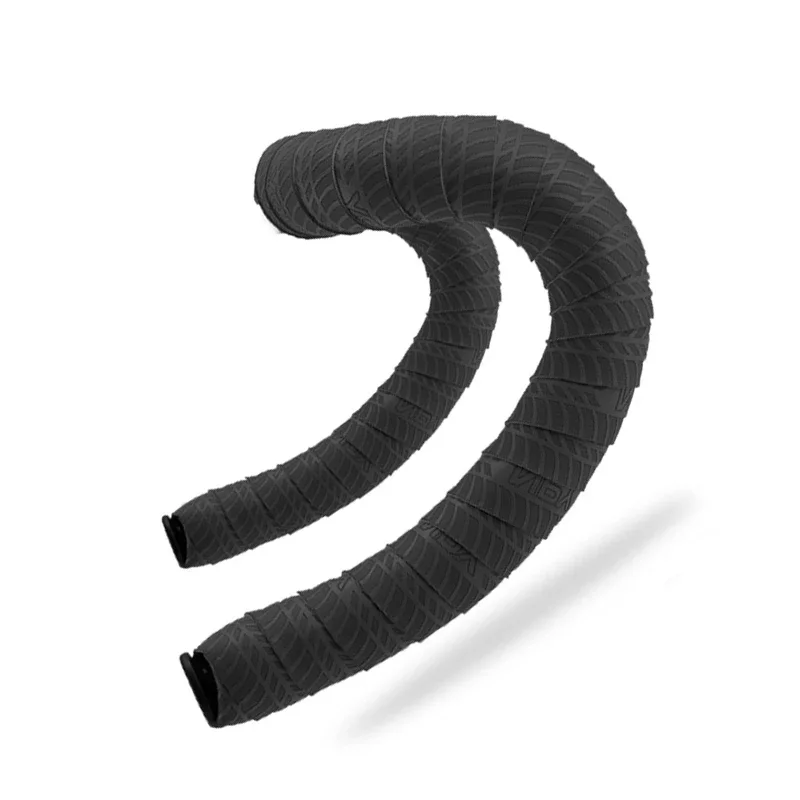 Vintage Perforated Bicycle Handlebar Straps Leather Shock Absorbing Anti-slip Comfort Extended Road Bike Handlebar Straps: Orange