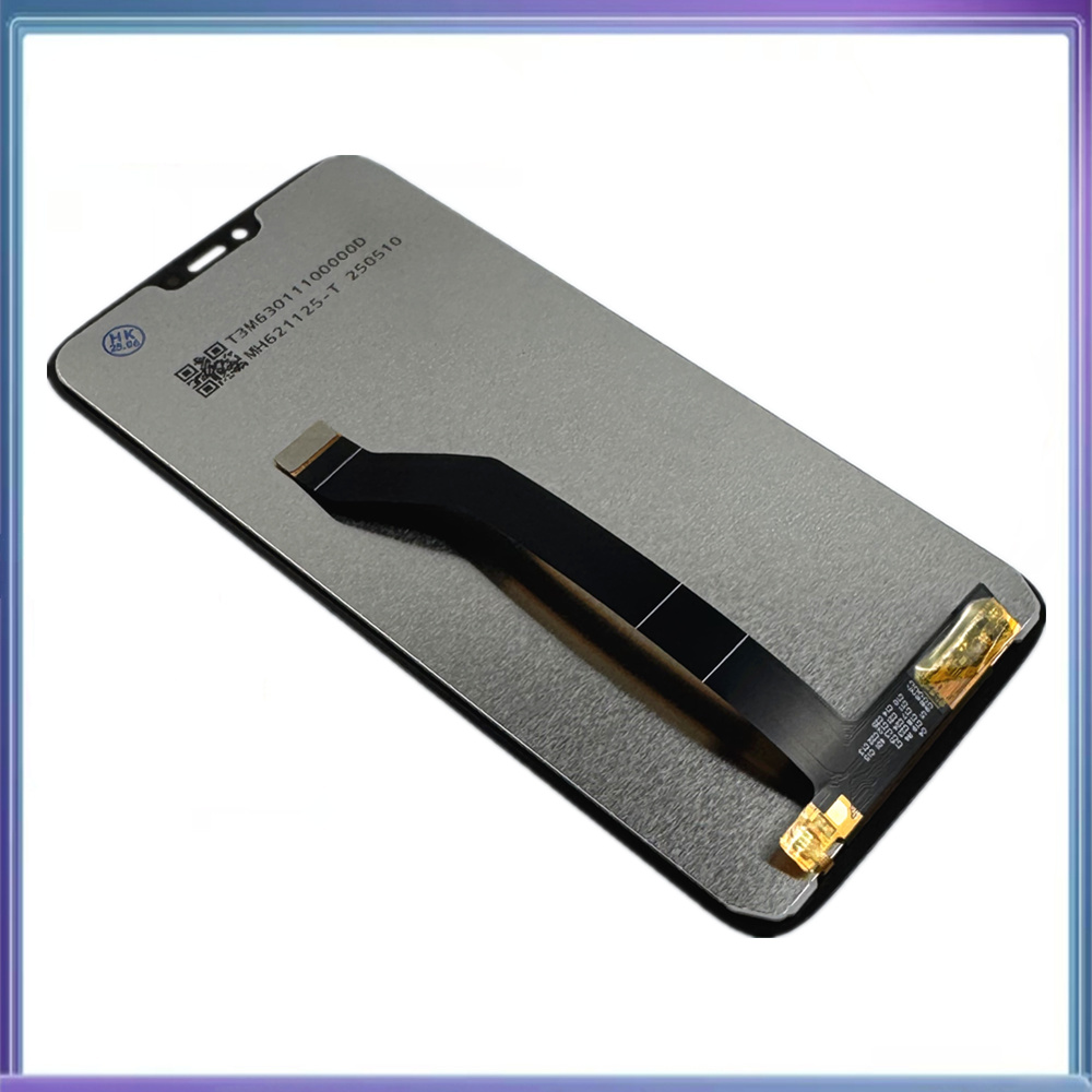 Ecran lcd de 6.2 " pentru motorola moto  g7 power, ansamblu digitizor tactil cu  xt1955 xt1955-4 ecrane și cadru de înlocuire