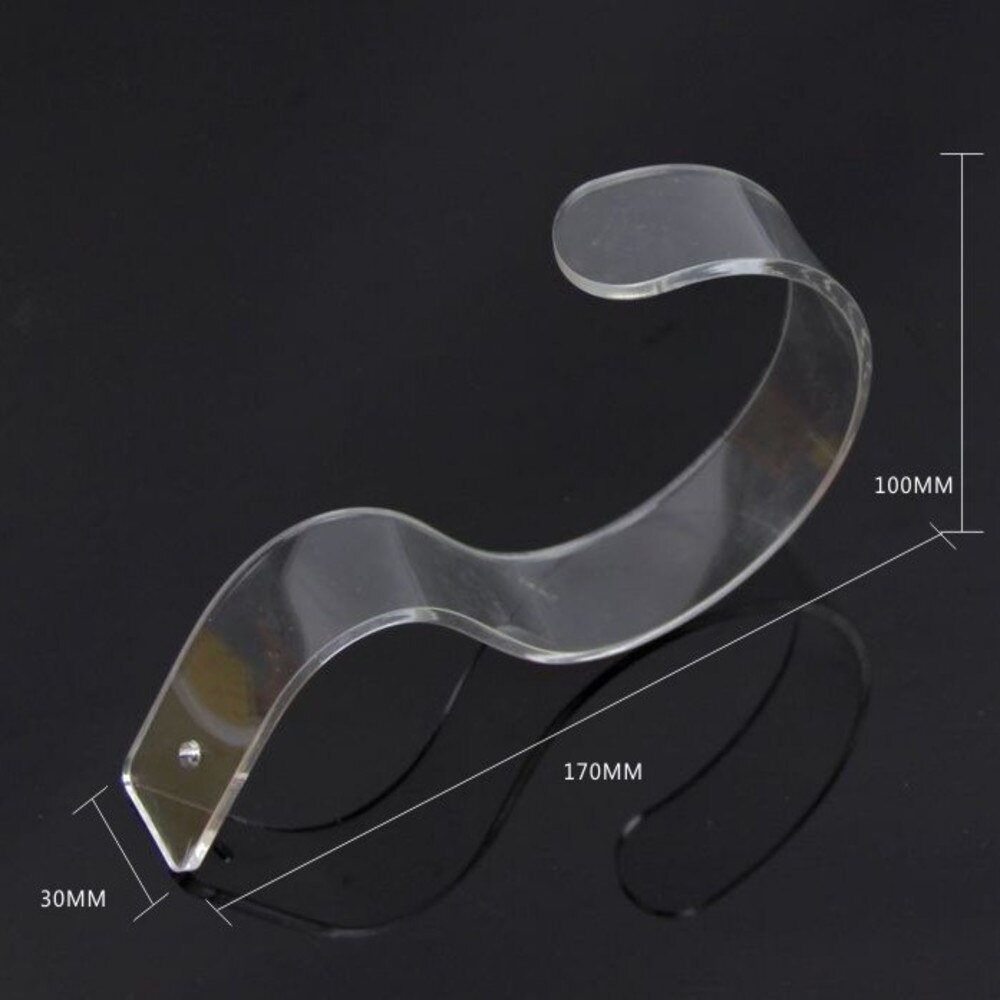 1pcs Acrylic Belt Display Stand Waistband Stand Belt Display Rack Belt Holder belt holder rack