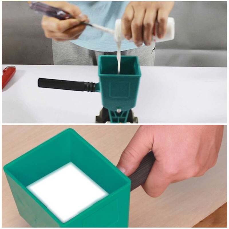 Pegamento portátil ajustable de 3 pulgadas, aplicador Manual de rodillos para carpintería de carpintero