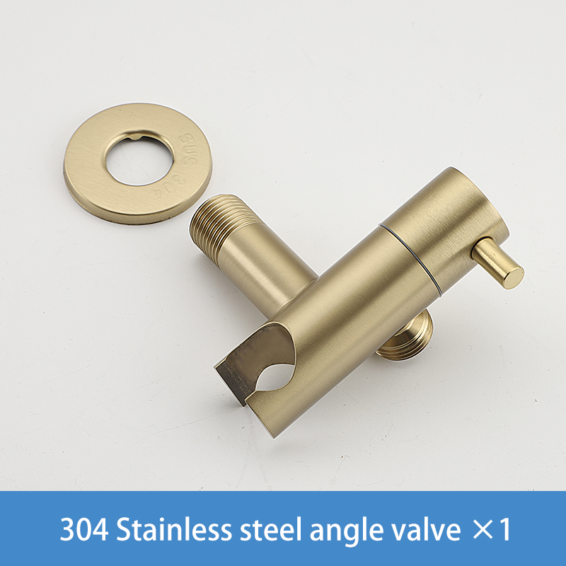 Ula Hoek Klep 1/2 Hoek Ventiel 2 Manier Of Eenrichtingswater Ventiel Muur Douche Omleiding Ventiel T Klep Driehoek Ventiel Bad Accessoires: Donker Kaki