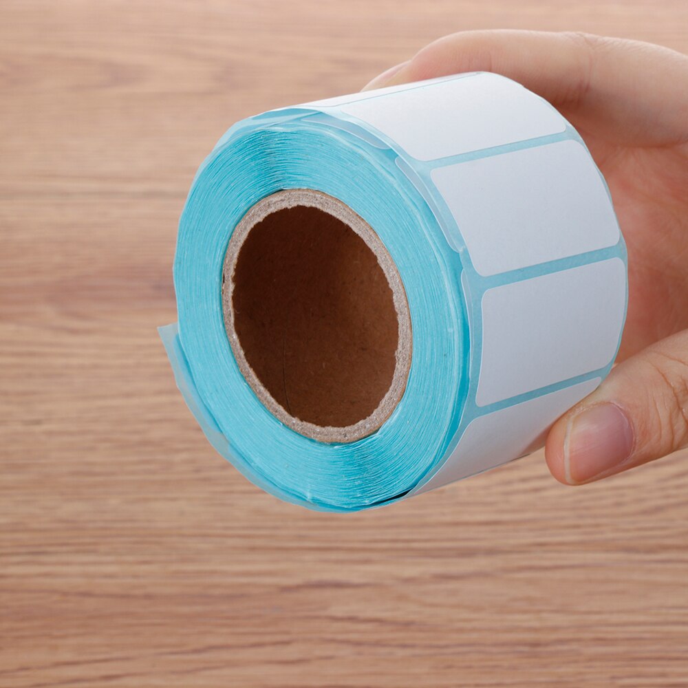 700 stuks/rol 6 maten waterdichte zelfklevende thermische etikettenstickers papieren verpakkingsetiketten supermarktprijs blanco etikettenlevering
