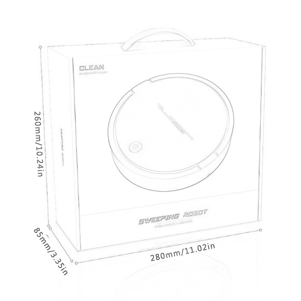 Intelligente Robot Stofzuiger Usb Opladen Huishouden Draadloze Vegen Robot Dust Hair Cleaning Stofzuiger