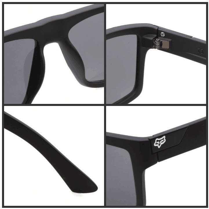 7983 Fox Classic Sunglasses Men Women Driving Square Frame Sun Glasses Male Goggles Sports UV400 Gafas Eyewear