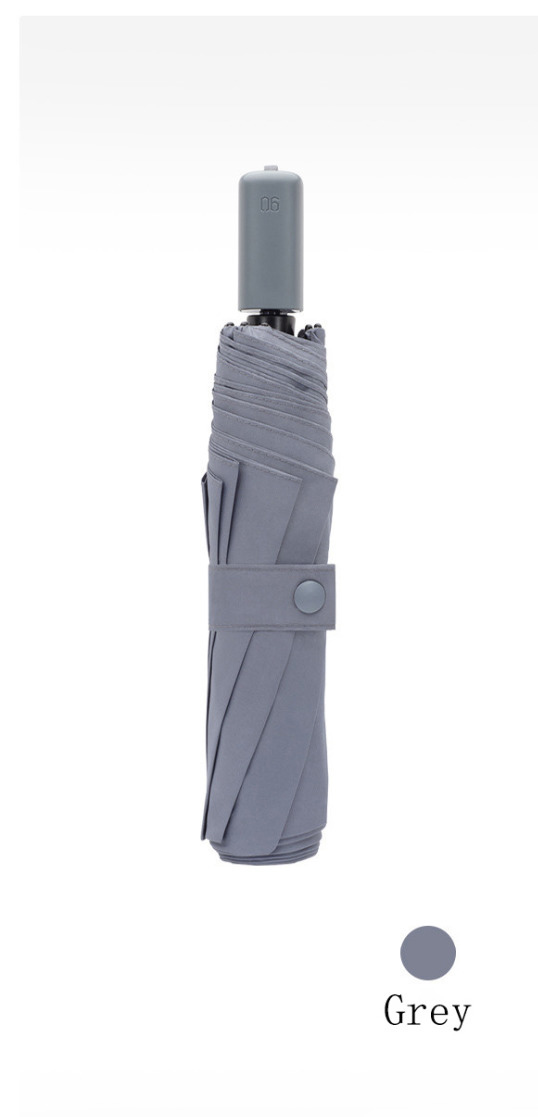 Paraguas xiaomi 90, paraguas divertido para mujeres y niños, miniparaguas para estudiantes a prueba de viento, protección solar, paraguas automáticos: Gray