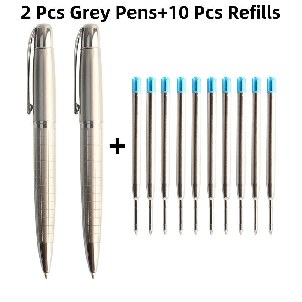 Classic Luxury Ink Ballpoint Pen, Black Ink Medium Point 0.7mm Smooth Writing Metal Ball Point Pen Signature Pen: Burgundy / black