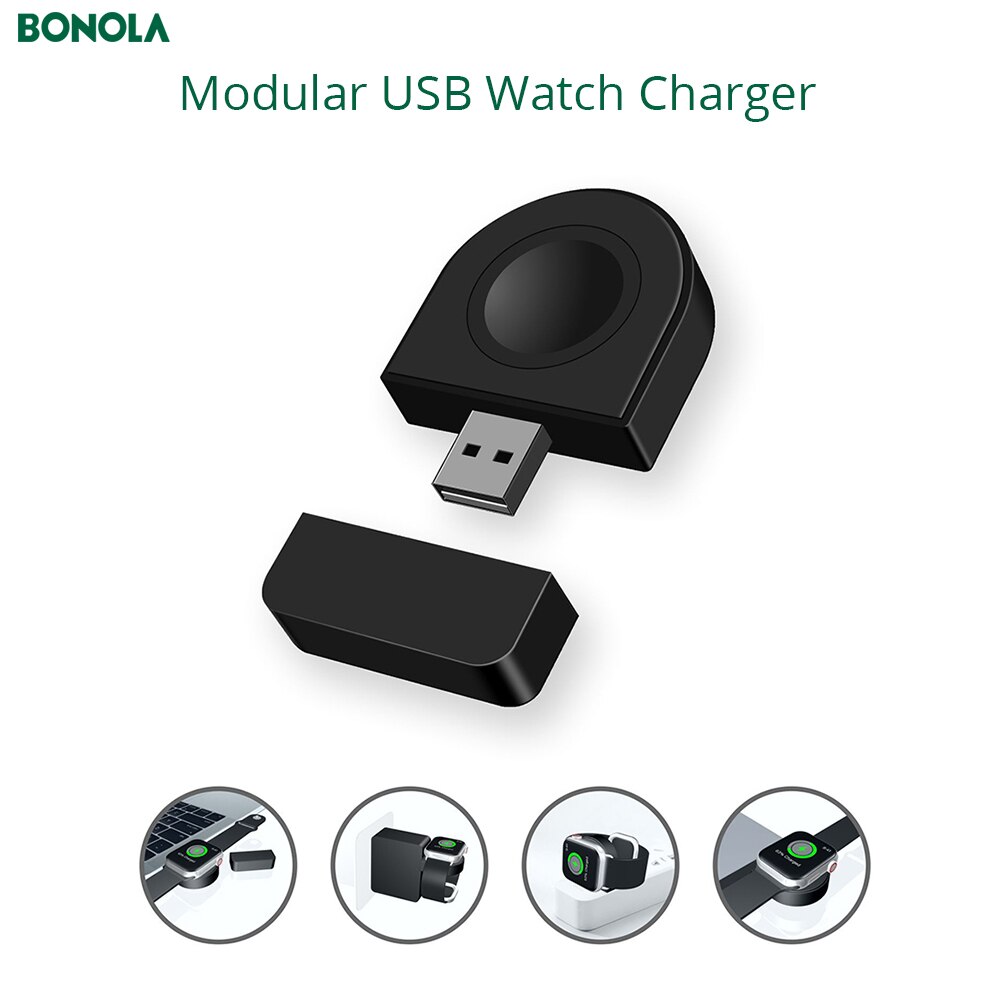 Bonola 4 In1 chargeur sans fil pour iPhone11/Xr/iWatch/AirPods/porte-stylo Qi 10W charge sans fil rapide pour Samsung S20/bourgeons/montre