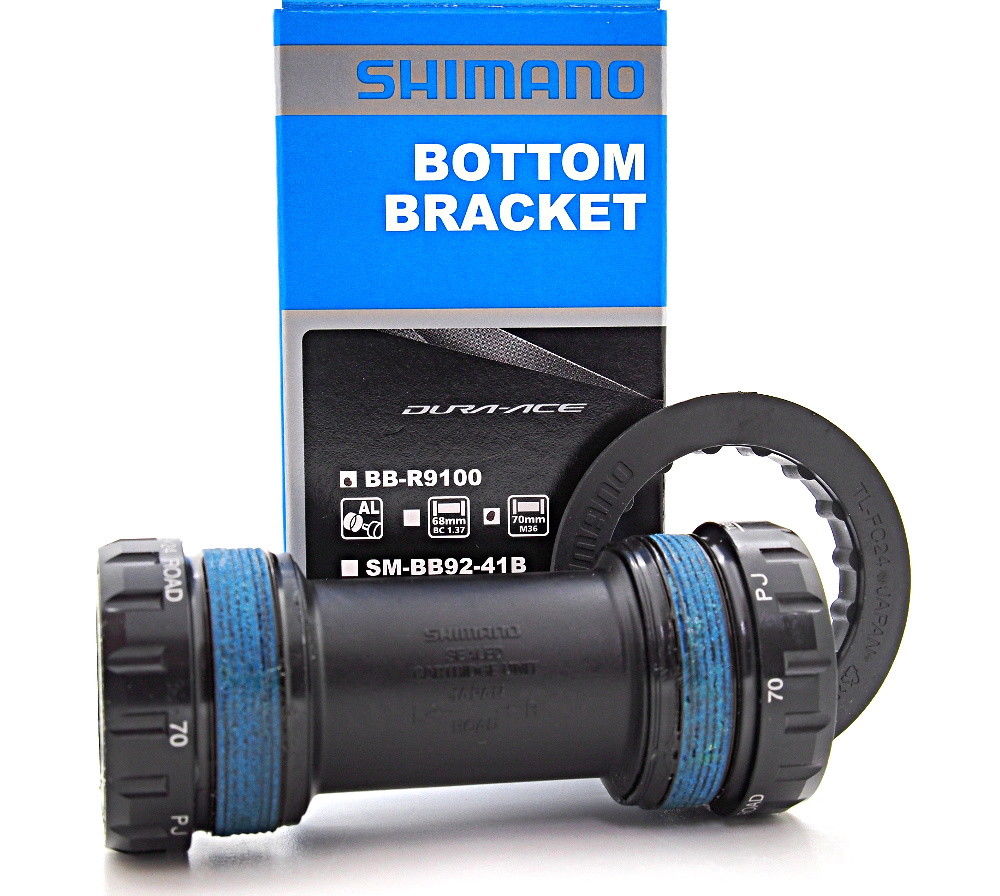 Original Shimano Dura Ace Bike BB-R9100 HOLLOWTECH II BSA Bottom Bracket English 68mm/Italian 70mm NIB Bicycle Parts