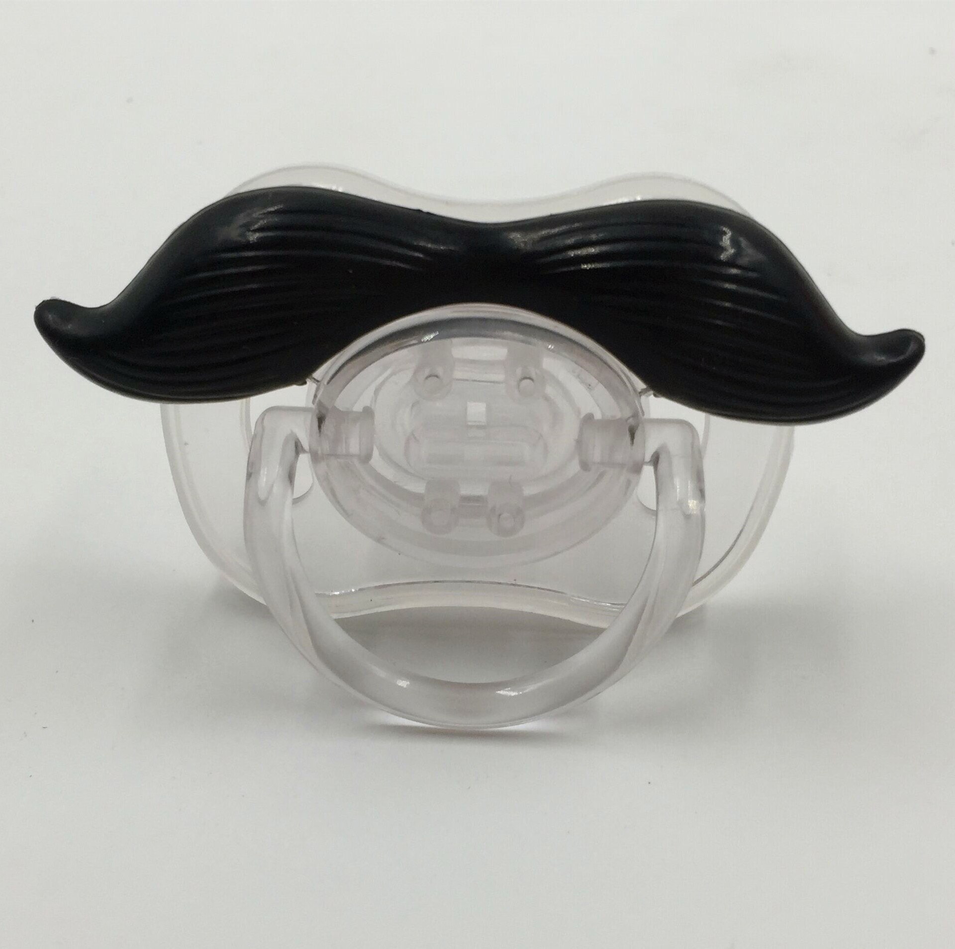 1 pièces noël pingouin mamelon bébé sucette coffre-fort infantile enfant en bas âge Silicone souple Anti-poussière couvercle bébé anneau de dentition tétine factice sucettes: Beige