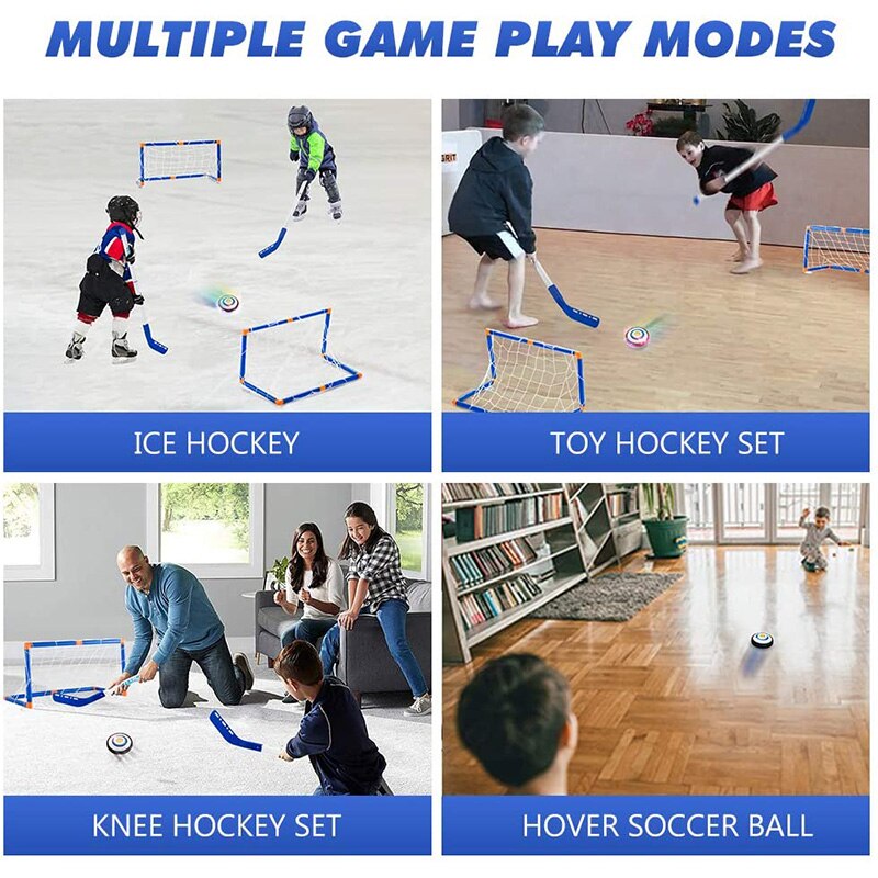 Indendørs svæver hockey sæt elektrisk ishockey suspension hockey forælder-barn interaktivt puslespil sports spil børns legetøj