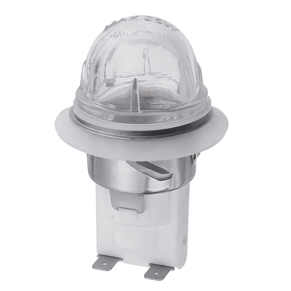 Oven Lamp 60W 110V/220V E14 Keramische Lamphouder 300 ℃ Lamphouder Magnetron Glas lampenkap Magnetron Lamp Oven Licht