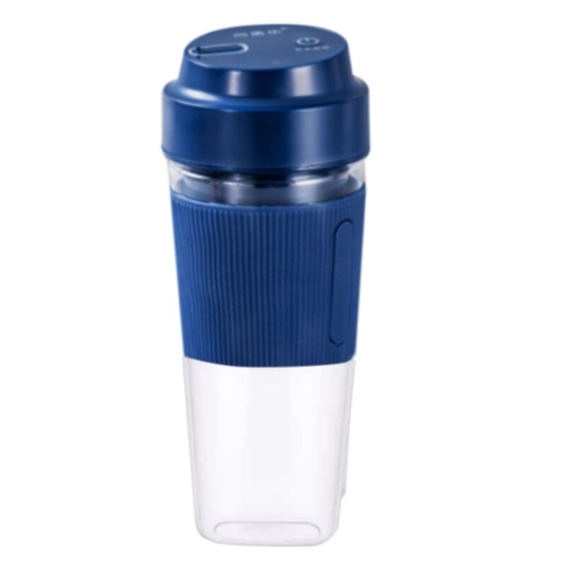 Eas-Draagbare Elektrische Juicer Blender Usb Mini Fruit Mixers Sapcentrifuge Fruit Extractoren Voedsel Milkshake Juice Maker Machine: blue