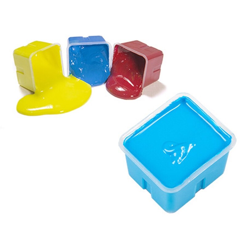 Gouache Set 18/24 Levendige Kleuren Unieke Jelly Cup Niet Giftig Schildert Met Draagbare Case Palet Gouache