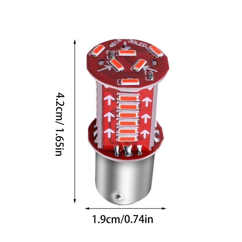 LED Brake Light Bulb 1157 LEDs Stop Tail Brake Light Waterproof Super Bright LED Brake Light Bulb Replacement For Tail Backup