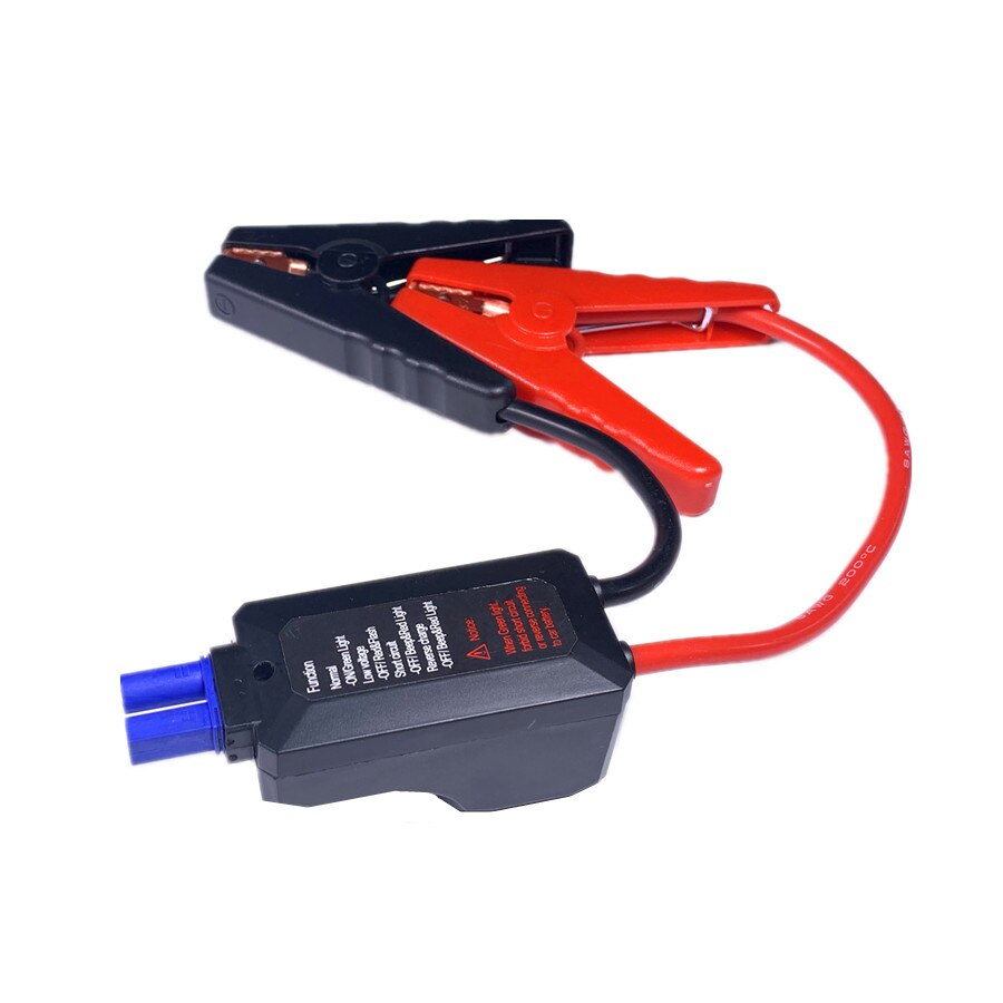 Démarreur de saut de voiture, câble d&#39;alimentation d&#39;urgence, pince de batterie EC5, Clips rouges et noirs pour démarreur de saut de voiture, câble de Booster intelligent
