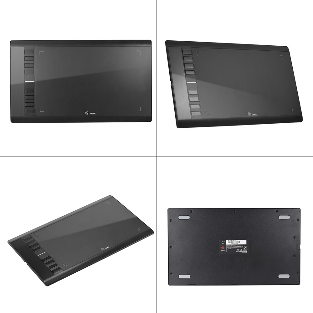 UGEE M708 carte de dessin graphique améliorée avec stylo passif sans batterie 8192 sensibilité à la pression 266RPS 10*6 pouces