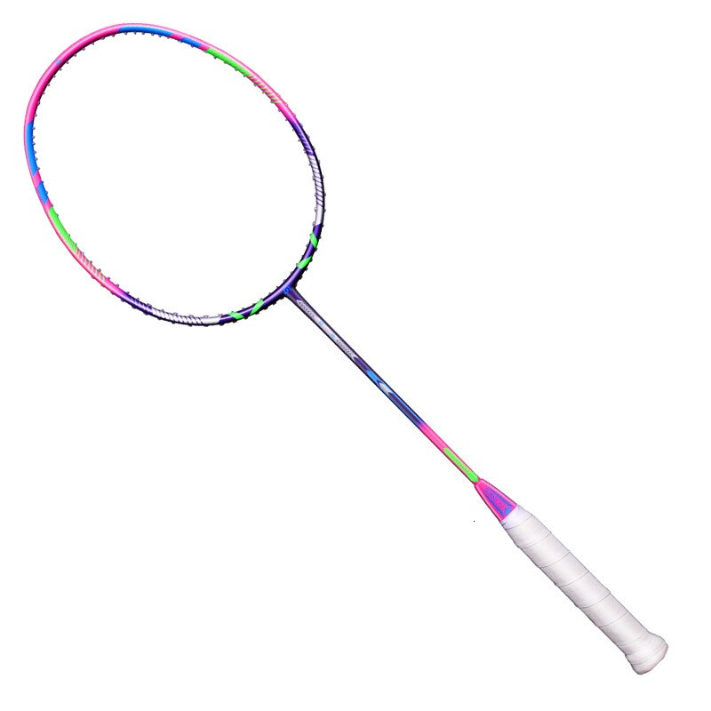 THUNDER Badminton Racket Full Carbon 4u Super LightBoth Offensieve En Defensieve voor Volwassen Major Niveau LJ3074SHE