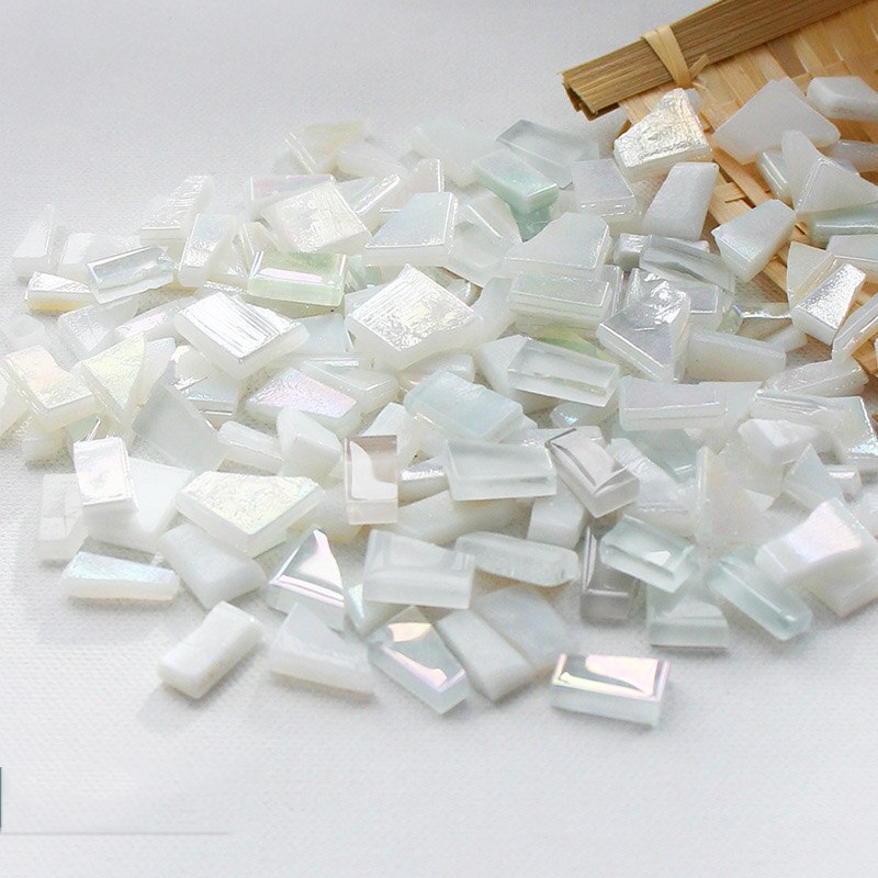 2022 Mixed Color Mosaic Fragments Irregular Shape Coloful Crystal Mosaic Tiles For Crafts Bulk Diy Decoration Materials: 11