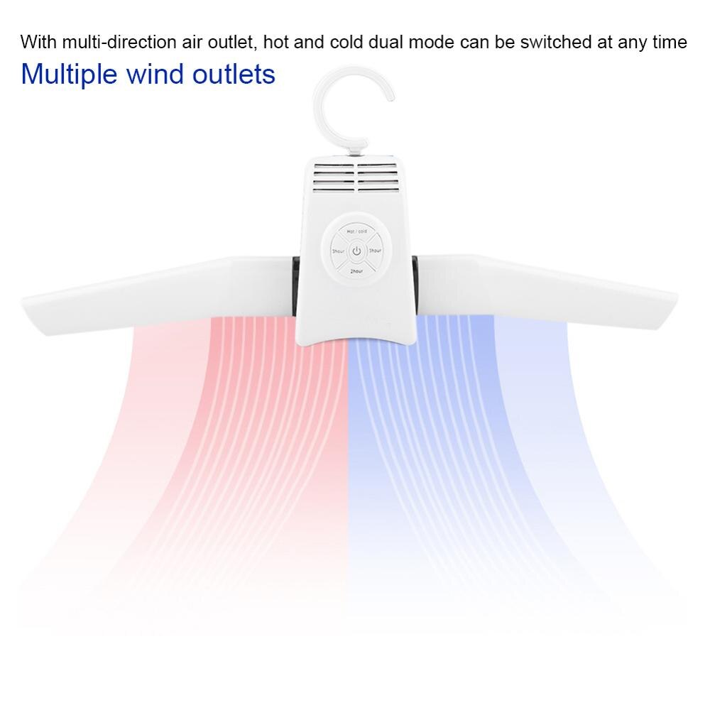 Clothes Dryer Portable Foldable Electric Clothes Drying Hanger Dryer Rack Machine US Plug 110-240V