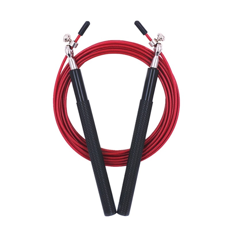 Speed Jump Rope Training Double Unders Bearing Skipping Rope for Boxing MMA Crossfit Fitness Home Gym Workout Equipments