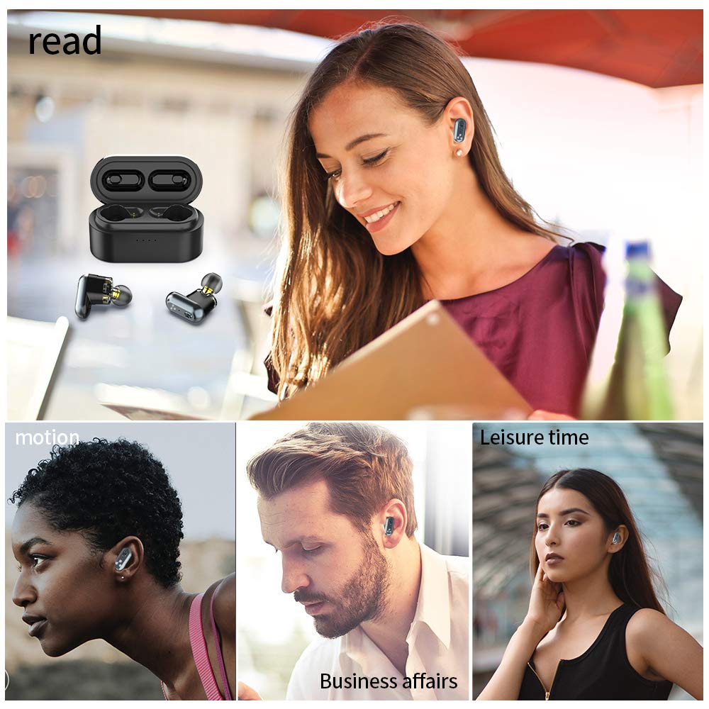 SYLLABLE-auriculares inalámbricos S101 de graves, cascos de deporte inalámbricos con tecnología TWS, potentes graves, reducción de ruido para música, Chip QCC3020 de SYLLABLE S101