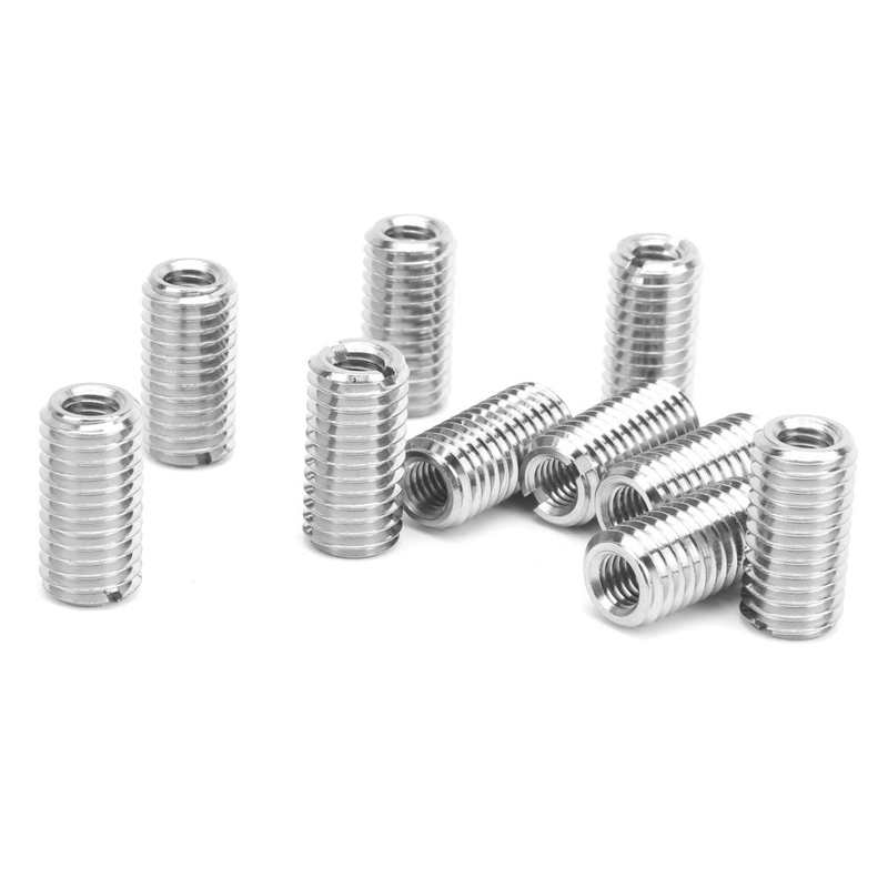stainless steel insert for hardware repair tools stainless steel wire insert Repair Nut Slotted Stainless Steel Thread