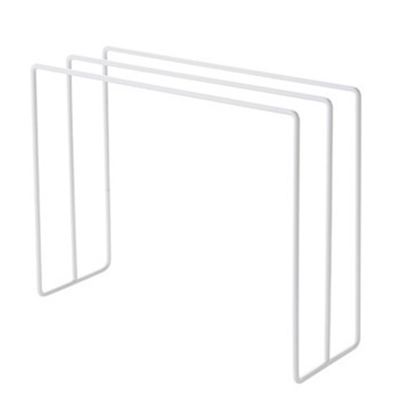 Tendedero de hierro plegable para ropa, toalla, cocina, almacenamiento en habitación, estante: Blanco