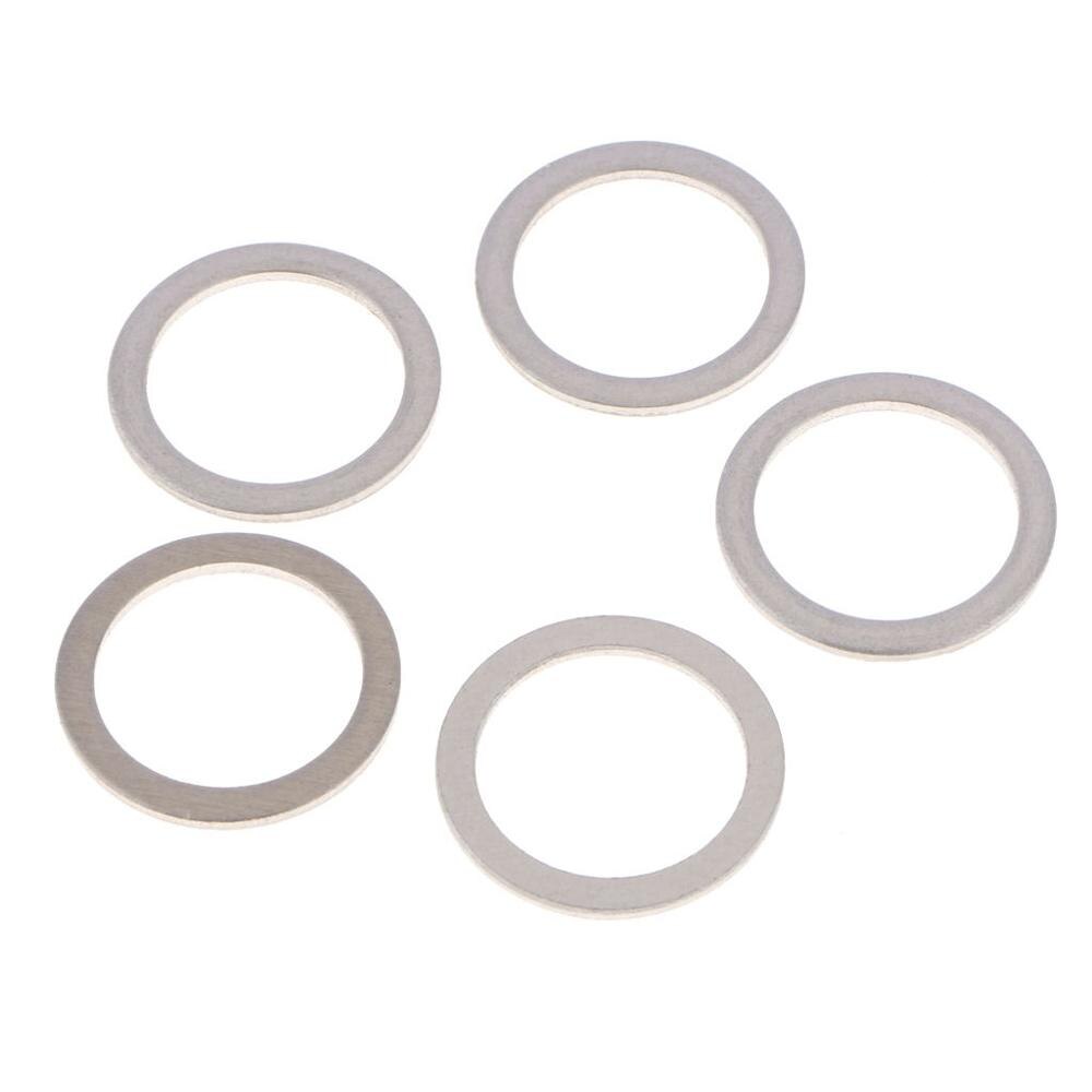 Arandelas de presión de aceite de motor, anillos de tapón de drenaje para Toyota Lexus de aluminio 90430-18008, accesorios de coche, 18mm, 10 Uds.