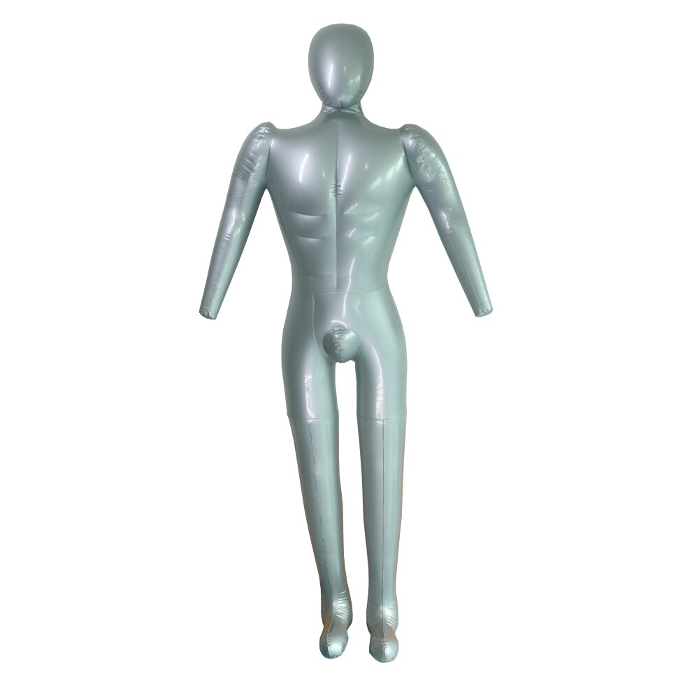 Maniquí inflable de PVC para hombre, cuerpo entero con brazo, maniquí de , Torso, ,