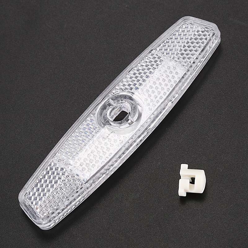 Cykel cykelhjul eger reflekser reflekterende sikker bjergvej / hvid  / 1 par