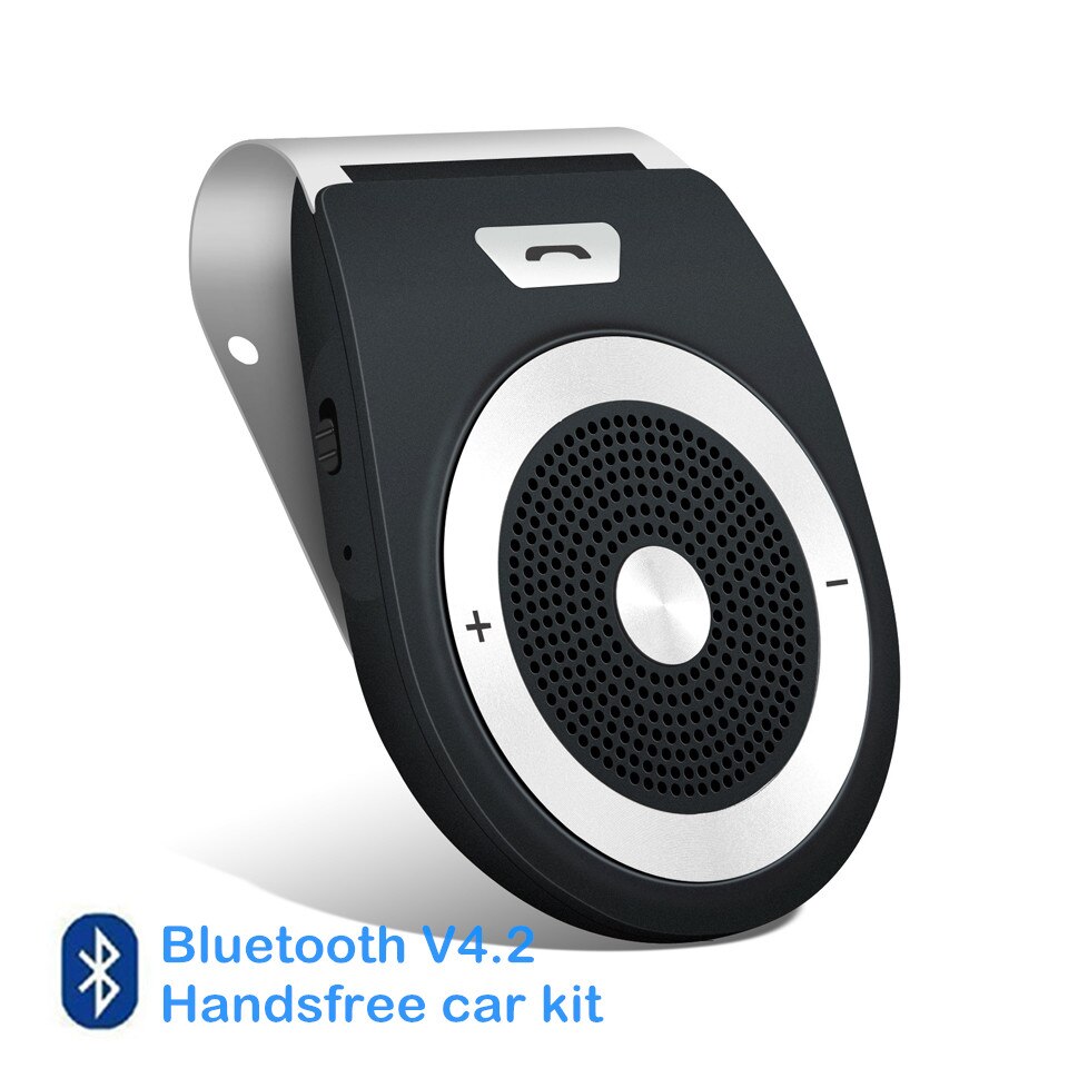 Kebidu Draadloze Bluetooth Handsfree Car Kit Speaker Speakerphone Bluetooth 4.1 Edr Muziek Ontvanger + Car Charger Voor Telefoon