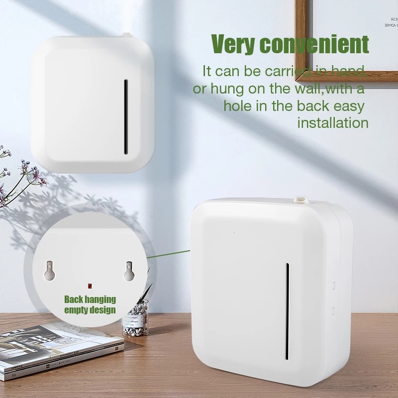 Smart Aroma Diffuser Bluetooth Mobiele Telefoon Controle 300m3 Pure Essentiële Olie Geurmachine Thuis Winkelcentra Geur Apparaat