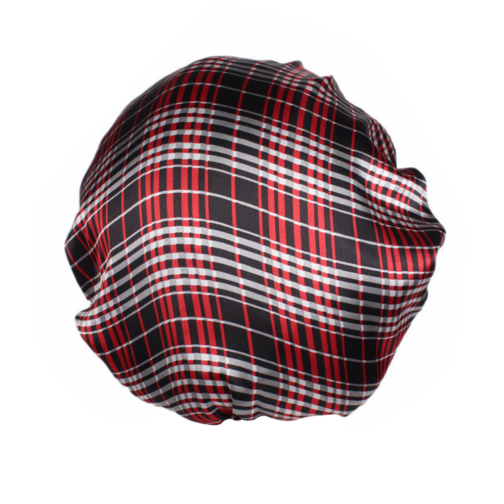 Gorro de Noche de Ala Ancha de Satén para Hombre y Mujer, Sombrero de Estampado Floral Unisex, Otoño, Primavera e Invierno: Style 2