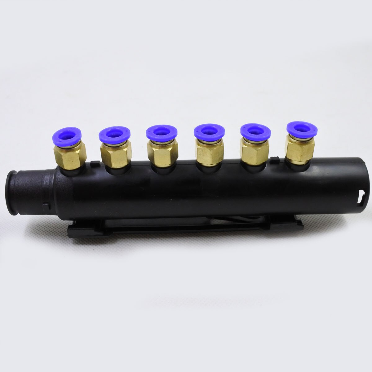 8MM quick connector six-hole air manifold, spa bathtub accessories, safe and quick connection