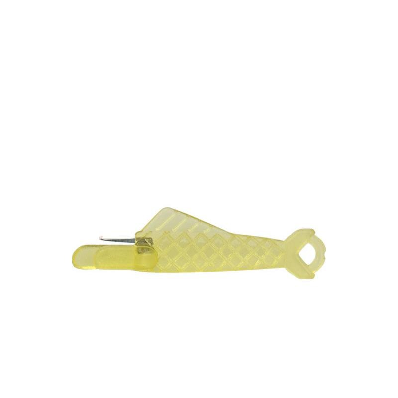 Quick Needle Threader Sewing Machine 1/3/5 Pcs Needle Threader Needle Changer Stitch Insertion Tool Threader Sewing Accessories: 1PC yellow