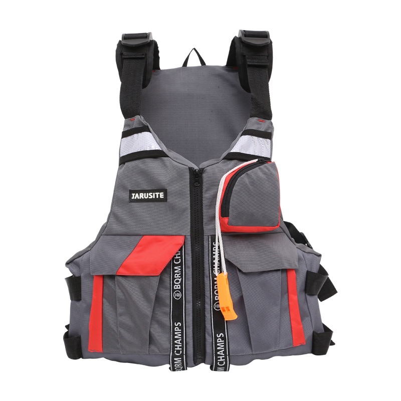 Buoyancy Aid Life Jacket Men Women Polyester Outdoor Sports Swimming Boating Sailing Fishing Life Vest Polyester Fishing Vest