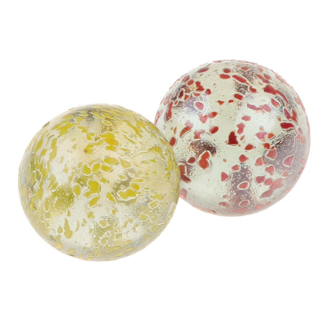 Canicas de cristal de lunares, paquete de 2 piezas, decoración de rellenos de jarrones, juegos de mármol para niños adultos familias, también necesidades especiales