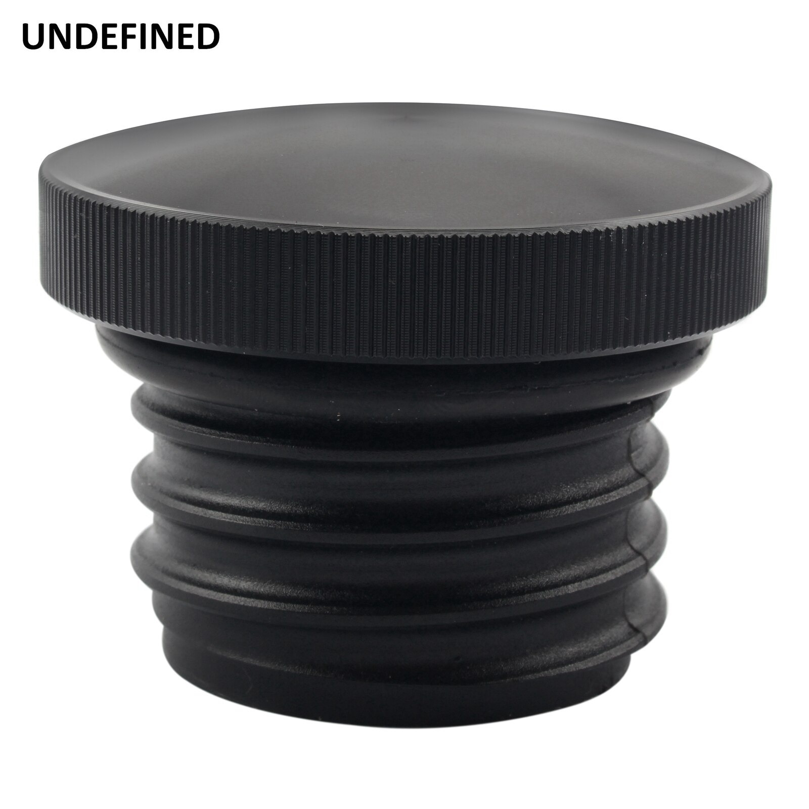 Motorcycle Black Plastic Bottom Knurled Tank Cap CNC Fuel Tank Gas Gaps Cover For Harley Sportster XL Softail Dyna FXD Touring