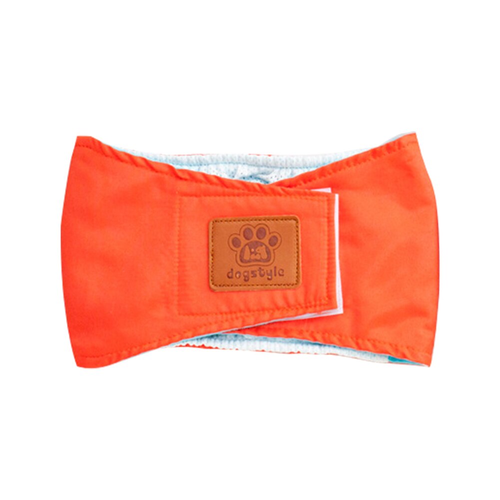 Huisdier Mannelijke Hond Fysiologische Broek Sanitaire Ondergoed Buik Band Katoen Luier Anti Intimidatie Hond Shorts 2022: 1pc-orange / M