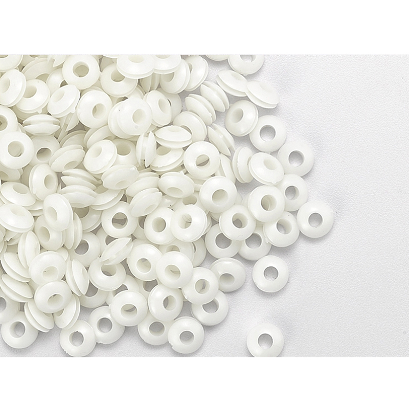 2/5/20px gummityller 20mm blindhuller ledningsføring kabelpakning gummitætning sortiment sæt til beskyttelse af ledninger kabel hardware værktøj: Hvid / M7