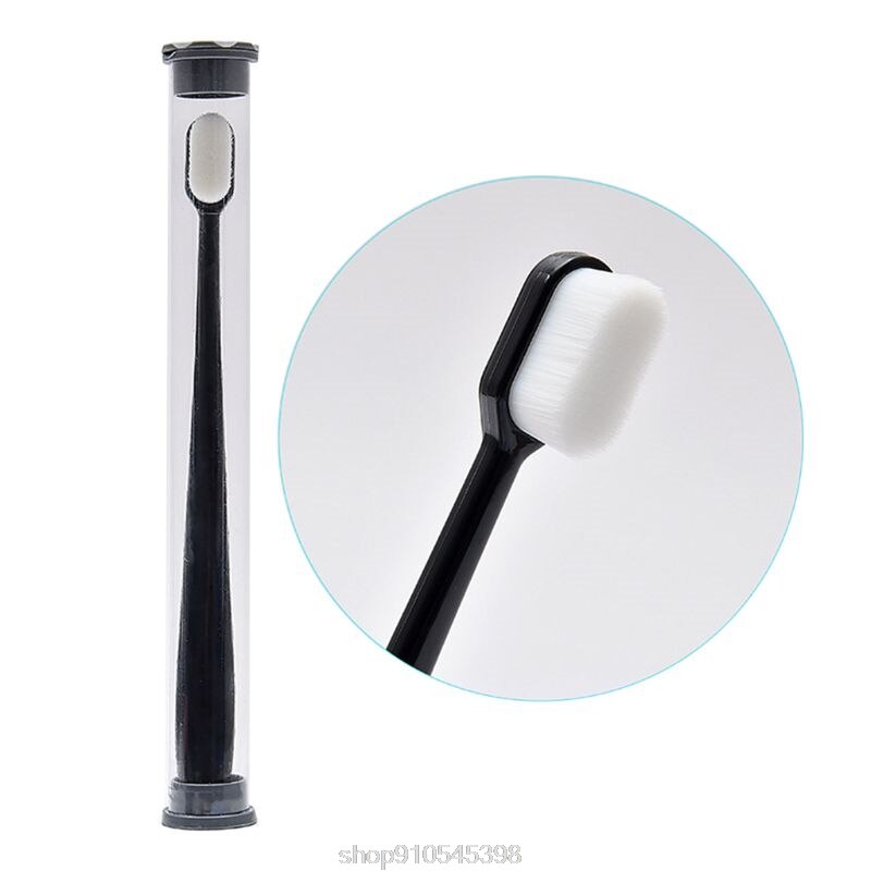 1Pc Nano Ultra-fine Wave Toothbrush Soft Bristle With PVC Dental Whitening Brush Oral Care Clean N14 20: 2