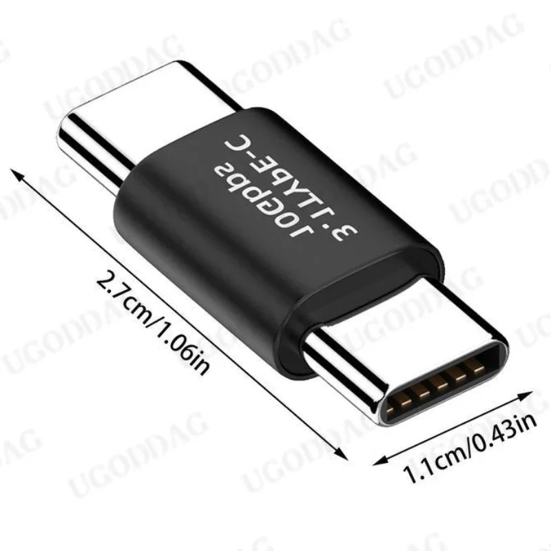 USB 3.1 Type C Adapter Converter USB C Charge Data Sync Uitbreiding USBC Vrouw naar Man Typec Connector voor PC Laptop Tablet